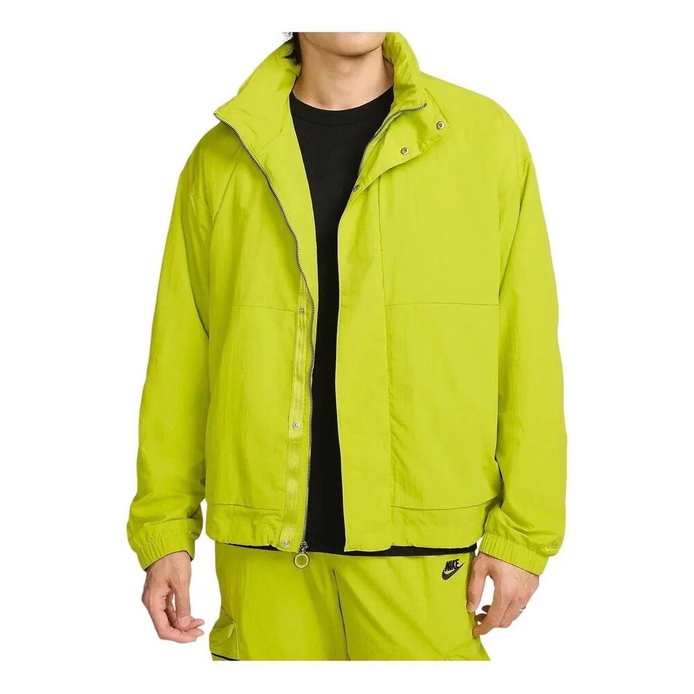 Nike Tech Repellent Rain Jacket Men’s XS Bright Cactus Green FZ0714-357 225$